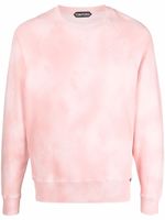 TOM FORD sweat à imprimé tie dye - Rose