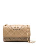 Tory Burch sac porté épaule Fleming - Tons neutres