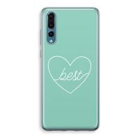 Best heart pastel: Huawei P20 Pro Transparant Hoesje - thumbnail