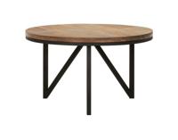 DTP Home Salontafel Odeon Teakhout, 60cm - Bruin - Rond - thumbnail