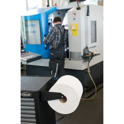 Vigor V2397 papier handoek-houder Houder voor papieren handdoeken voor op tafel Zwart