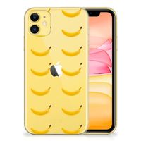 Apple iPhone 11 Siliconen Case Banana - thumbnail