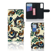 Wallet Case Huawei P40 Barok Flower - thumbnail