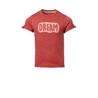 Noppies T-shirt Lorraineville met tekst terra