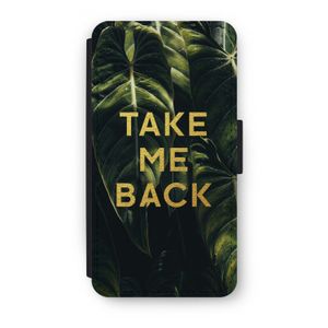 Take me back: iPhone XS Flip Hoesje