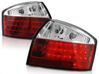 Tuning-Tec Achterlichten voor Audi A4 10 00-10 04 ROOD HELDER LED