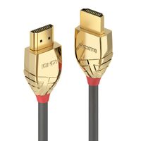 Lindy 37865 7.5m HDMI Type A (Standard) HDMI Type A (Standard) Goud, Grijs HDMI kabel - thumbnail