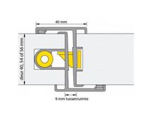 Alprokon deurnaald Prefab 40mm 2200mm Ls Nemef type 007