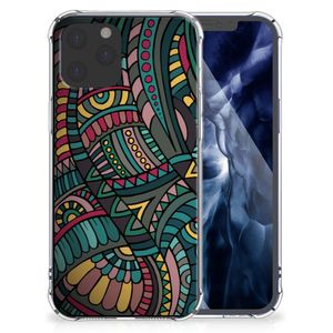 iPhone 12 Pro Max Doorzichtige Silicone Hoesje Aztec