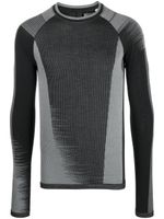 Y-3 t-shirt rayé à manches longues - Gris - thumbnail