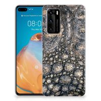 Huawei P40 TPU Hoesje Krokodillenprint - thumbnail