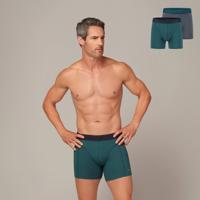 Bamigo Paul Slim Fit Boxers Reflecting Pond-Ombre Blue (2-pack)