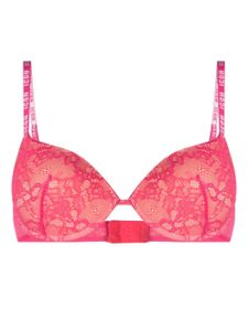 DSQUARED2 soutien-gorge à fleurs en dentelle - Rose