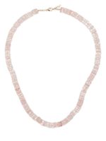 JIA JIA collier Atlas en or 14ct serti de quartz - Rose