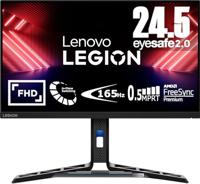 Lenovo Legion R25i-30 Full HD Gaming Monitor 25 inch | 1920 x 1080 | 180Hz | 400 nits | 0,5 ms reactietijd | HDMI | DisplayPort | AMD FreeSync Premium | geïntegreerde luidspreker | zwart