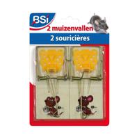 BSI houten muizenvallen | 2 stuks