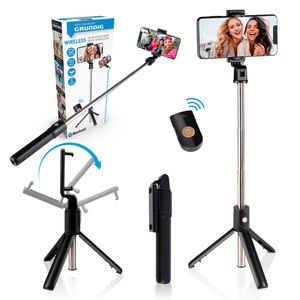 Selfie stick BT & tripod - Selfiestick met Bluetooth en statief