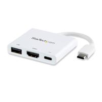 StarTech.com USB-C multiport adapter met HDMI USB 3.0 poort 60W PD wit