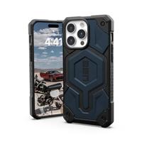 URBAN ARMOR GEAR Monarch Pro beschermhoes compatibel met Apple iPhone 15 Pro Max [Draadloos opladen/Magnetisch opladen compatibel, 5-laags bescherming] blauw (mallard)