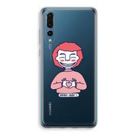 Hartje: Huawei P20 Pro Transparant Hoesje