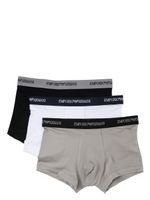 Emporio Armani lot de 3 boxers à ceinture logo - Noir - thumbnail