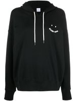 PS Paul Smith hoodie 'Happy' à logo brodé - Noir