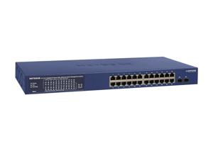 NETGEAR GS724TP-300EUS netwerk-switch Managed L2/L3/L4 Gigabit Ethernet (10/100/1000) Power over Ethernet (PoE) Blauw