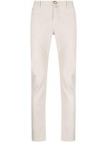 Jacob Cohën logo-patch straight-leg trousers - Tons neutres