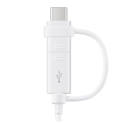 Samsung Mobiele telefoon Kabel [1x USB - 1x Micro-USB, USB-C stekker] 1.50 m USB, Micro-USB, USB-C