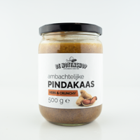 Pindakaas Vers Crunchy Vliespinda&apos;s (500 gram)