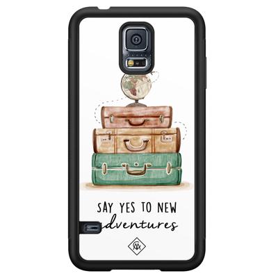 Samsung Galaxy S5 hoesje - Wanderlust Samsung Galaxy S5 hoesje - Wanderlust