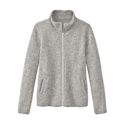 Wollen walkstof jas, antracietgrijs 40/42