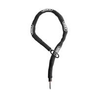 ABUS frame slot-insteekketting ADAPTOR CHAIN Classic 5.5KS - 5,5 mm dikke stalen ketting met ovale lus - fietsslot voor fietsen en e-bikes - compatibel met Alarmbox 2.0 - lengte 100 cm, zwart