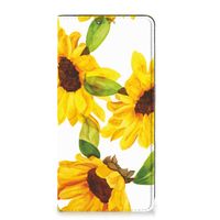 Smart Cover voor OPPO A17 Zonnebloemen - thumbnail