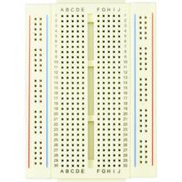 TRU COMPONENTS Breadboard Verschuifbaar Totaal aantal polen 400 (l x b x h) 86.5 x 64.5 x 8.5 mm 1 stuk(s)