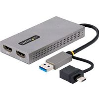 StarTech.com 107B-USB-HDMI USB grafische adapter 3840 x 2160 Pixels Grijs - thumbnail