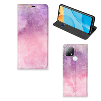 Bookcase OPPO A15 Pink Purple Paint