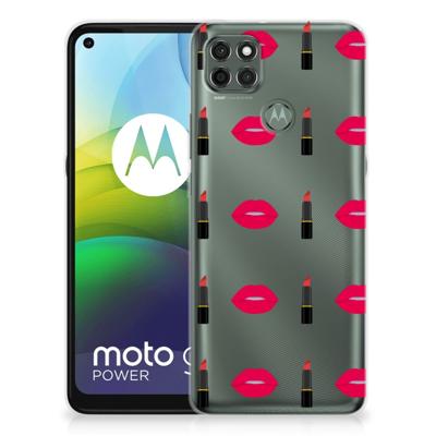 Motorola Moto G9 Power TPU bumper Lipstick Kiss Motorola Moto G9 Power TPU bumper Lipstick Kiss