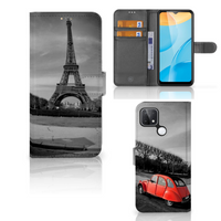 OPPO A15 Flip Cover Eiffeltoren - thumbnail