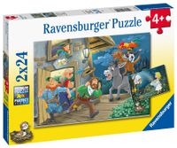 Ravensburger puzzel 2x24 stukjes sprookjestijd