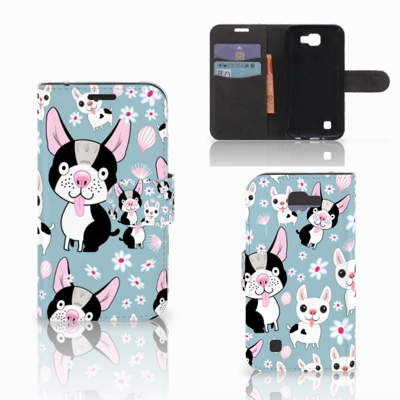 LG K4 Telefoonhoesje met Pasjes Hondjes LG K4 Telefoonhoesje met Pasjes Hondjes