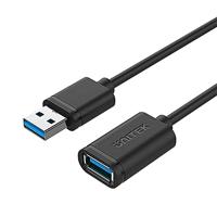 UNITEK Verlengkabel 1,5 Meter USB SuperSpeed 3.1 Gen 1 │ USB A male naar USB A female │ Verlenging voor printer, toetsenbord, kaartlezer 5Gbps