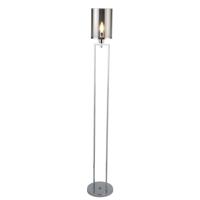 Searchlight Vloerlamp Catalina met smoke glas EU9053CC - thumbnail