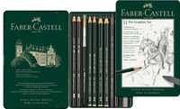 Faber Castell FC-112972 Grafietset Faber-Castell Pitt 11-delig - thumbnail