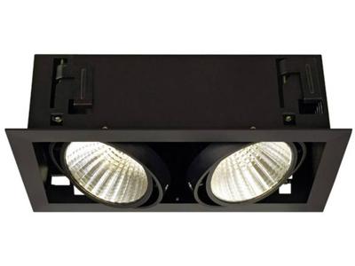 SLV 115740 SLV LED-inbouwlamp 54 W Zwart (mat)