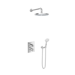 Hotbath Get Together IBS2ACR inbouwdouche met 3s handdouche en 30cm hoofddouche chroom