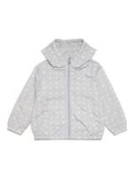 Marni Kids veste à logo imprimé - Gris