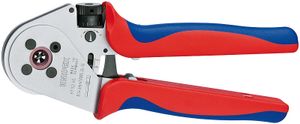 Knipex 97 53 09 SB kabel krimper Krimptang Blauw, Rood, Zilver