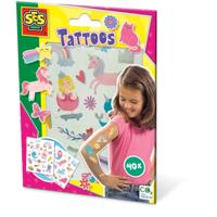 SES Creative kindertattoos Sprookjes metallic junior 40 stuks