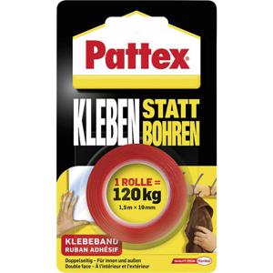 Pattex PXMT2 Dubbelzijdige tape Wit (l x b) 1.5 m x 19 mm 1 stuk(s)